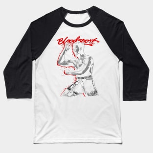 Bloodsport action Baseball T-Shirt